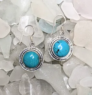 Simply Elegant Turquoise Earrings