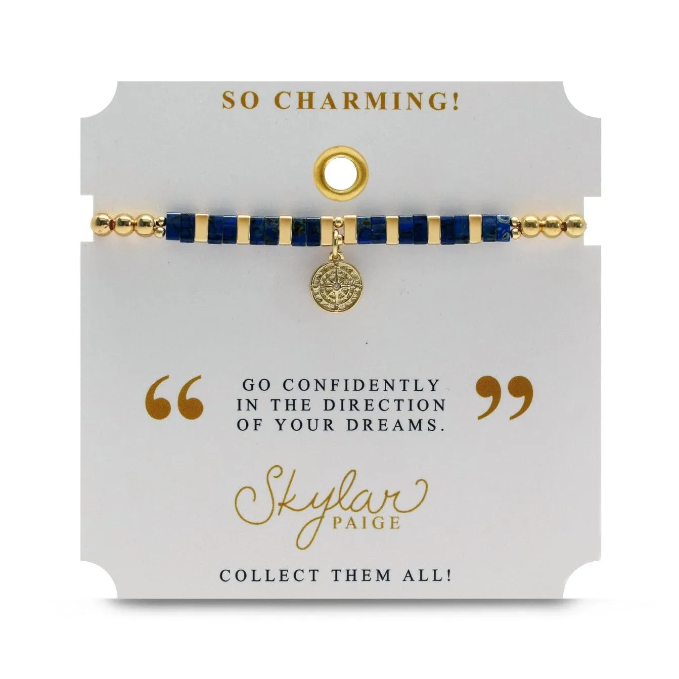 So Charming - Bead It! Compass Bracelet