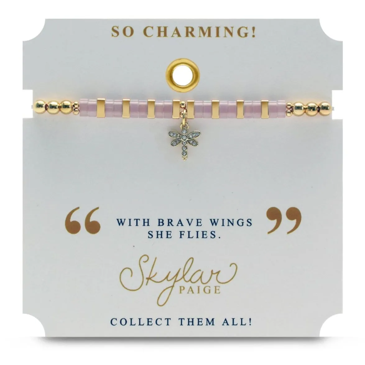 So Charming - Bead It! Dragonfly Bracelet