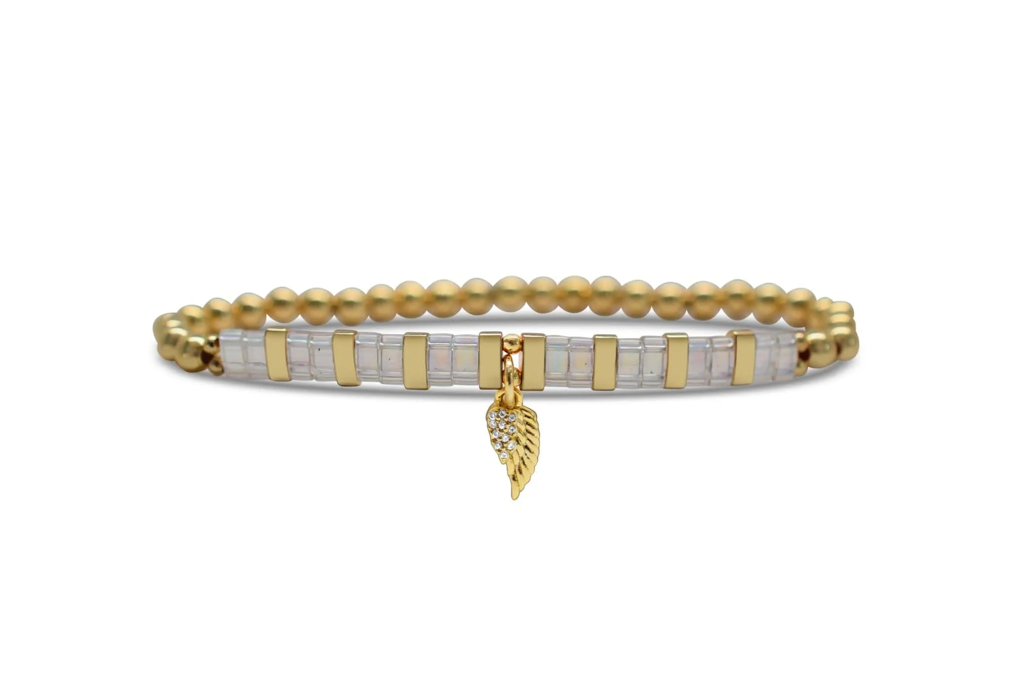 So Charming - Bead It! Wing Bracelet