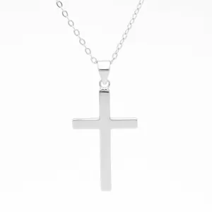 Sterling Silver Cross Necklace