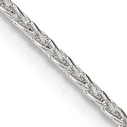 Sterling Silver D.C 1.50-mm Round Spiga Chain