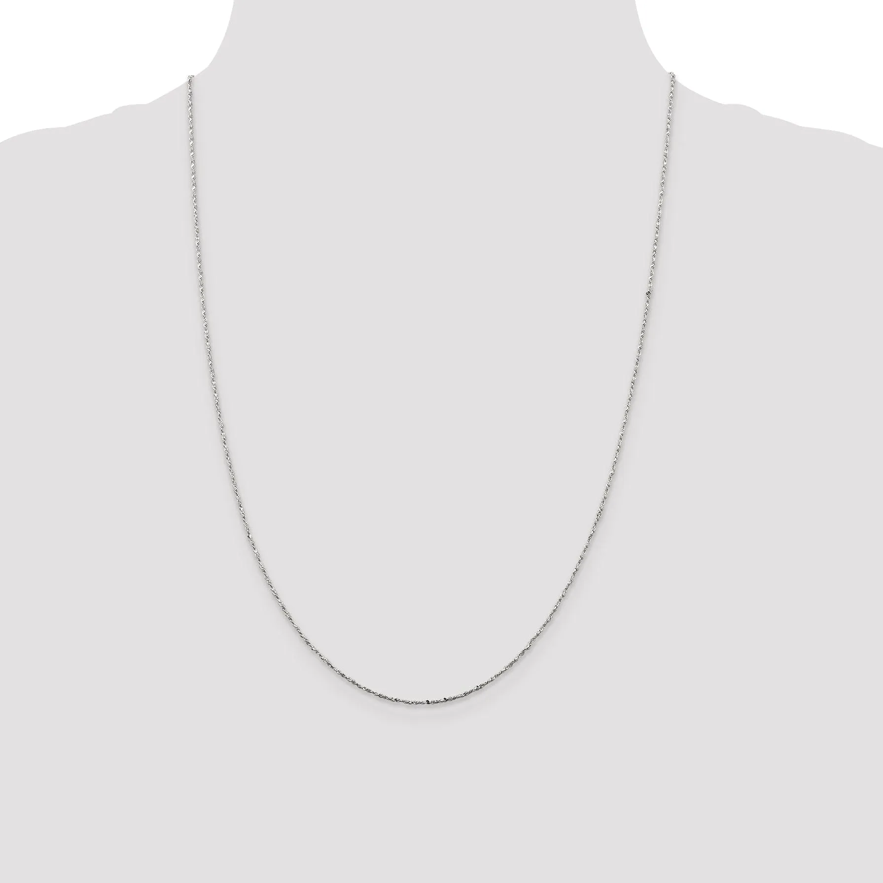 Sterling Silver Polished 0.5-mm Fancy Chain