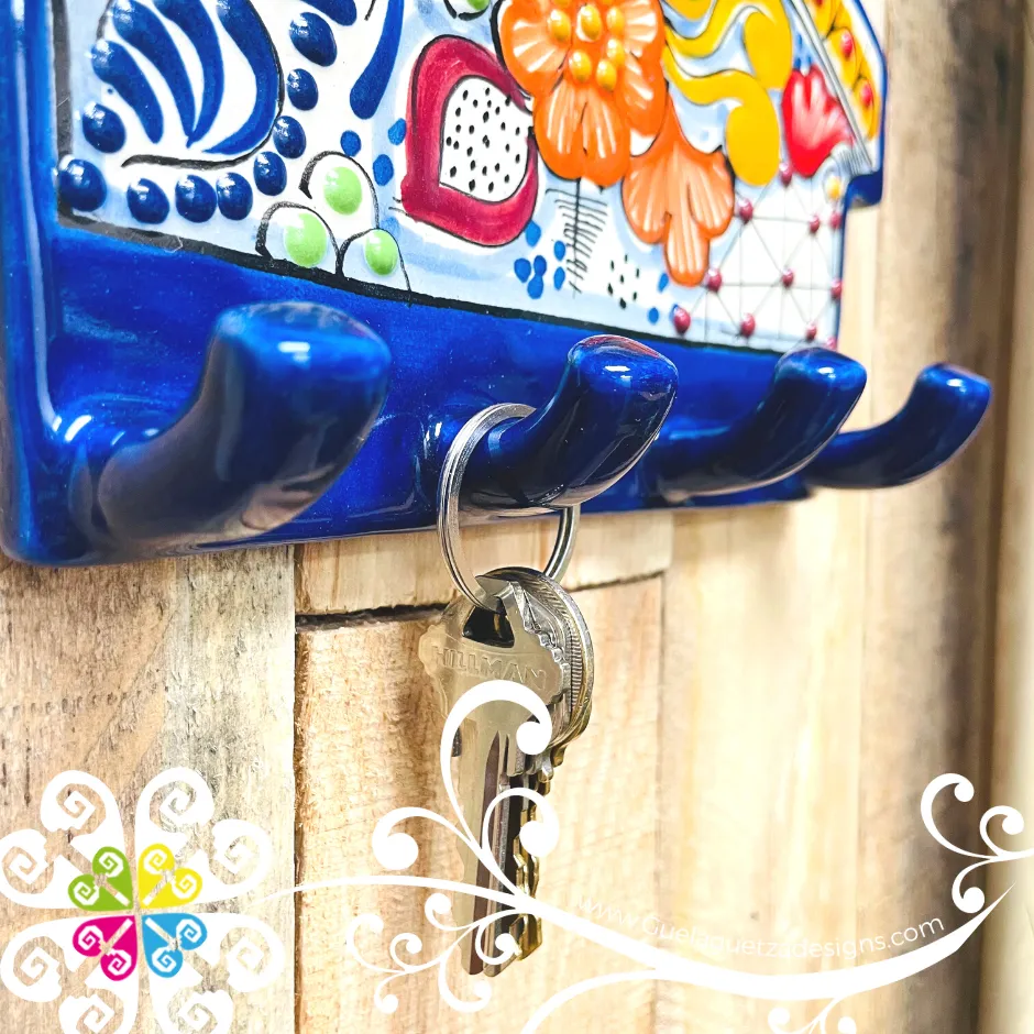 Talavera Casita Key Holder - Talavera Llavero