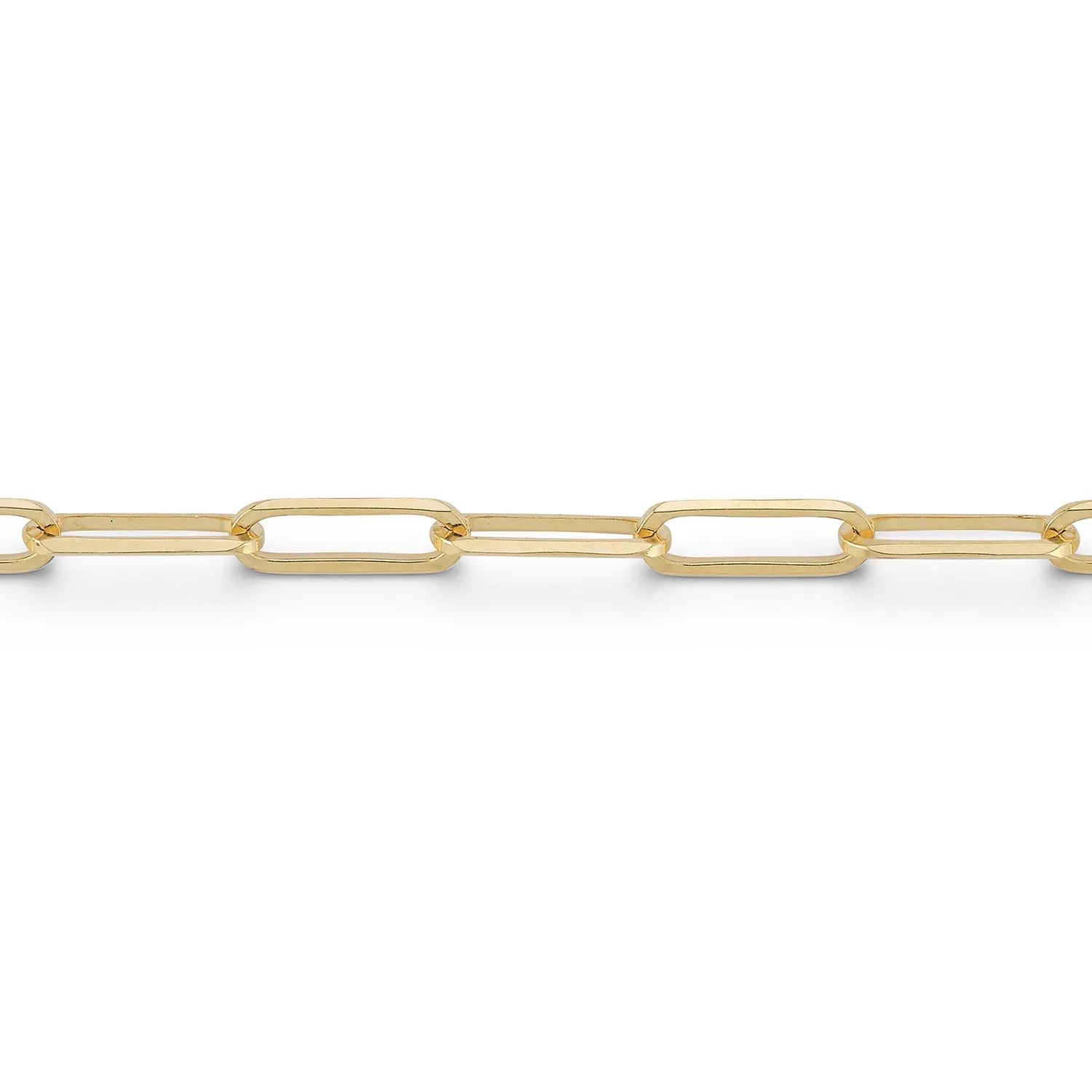 Tatum Small Rectangle Chain Necklace