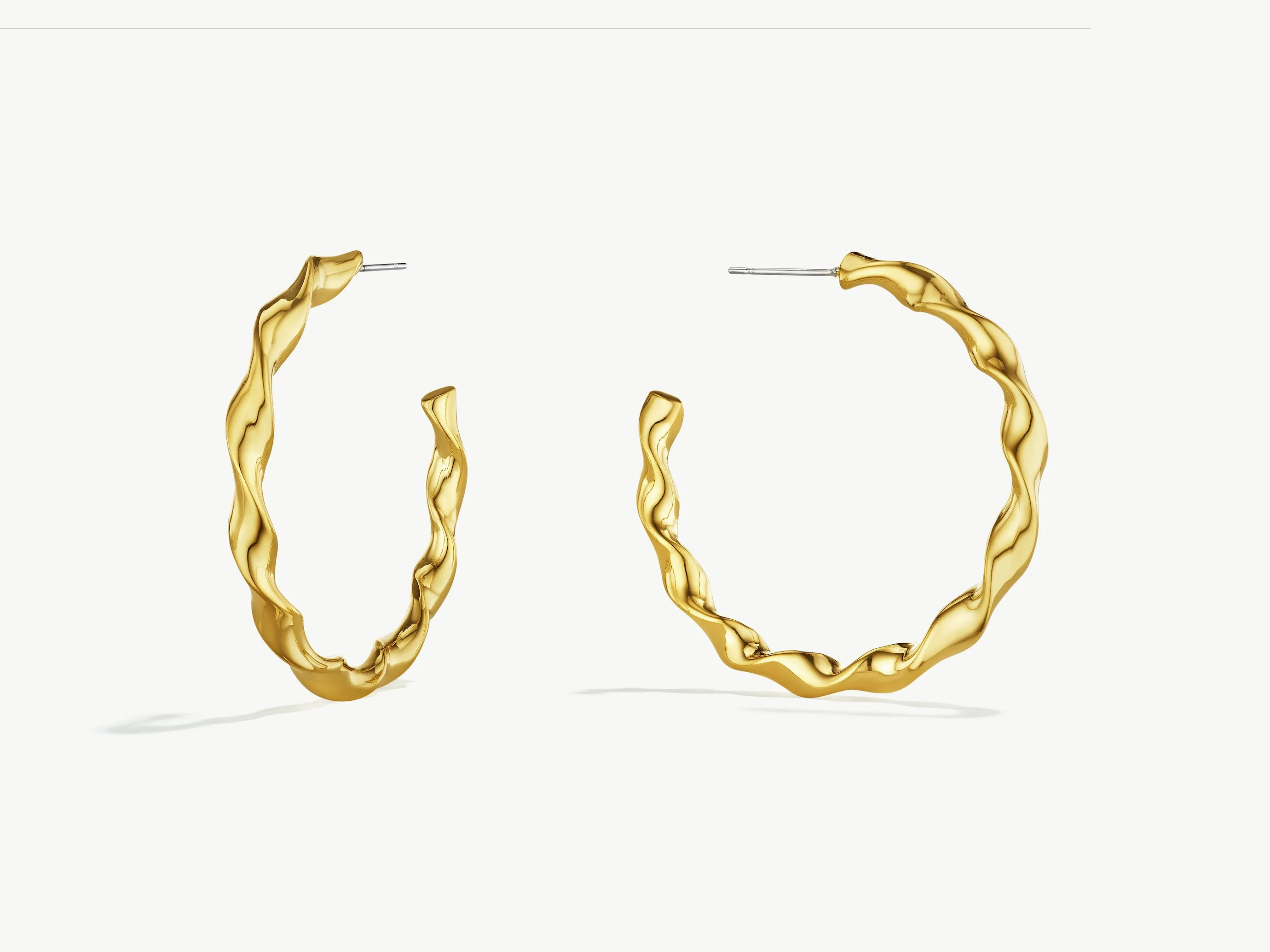 Twist Hoop Earring