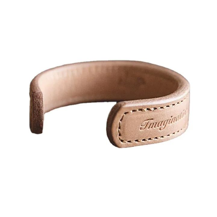 Vintage Vegetable Tanned Leather Bracelet