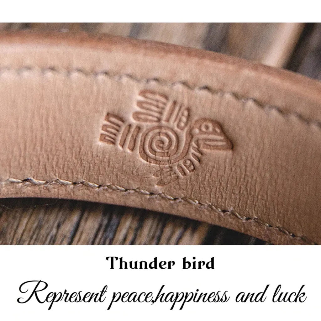 Vintage Vegetable Tanned Leather Bracelet