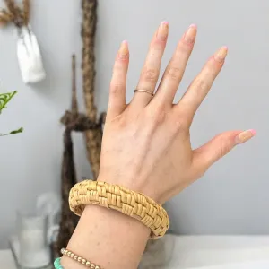 Woven Bangle Bracelet