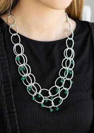 Yacht Tour Green Necklace Set