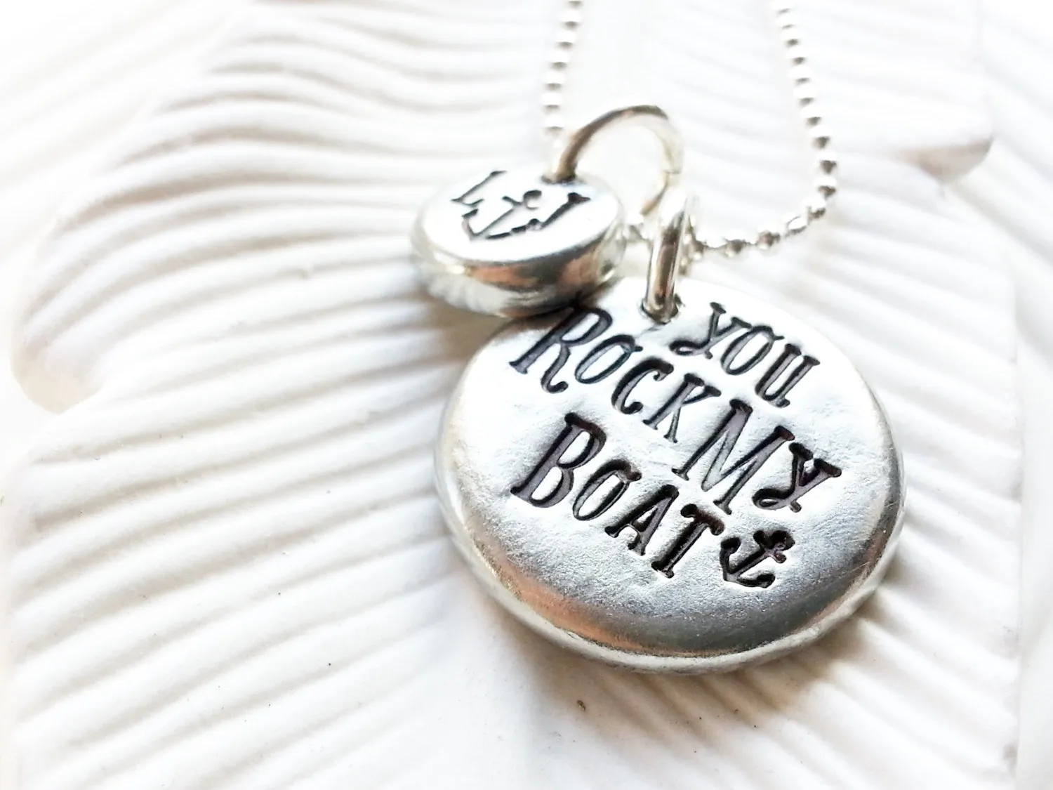 You Rock My Boat Necklace | Nautical Jewelry